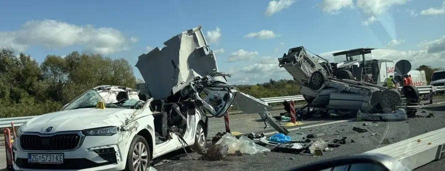 Българин предизвика тежка катастрофа в Хърватия, има загинал и ранени