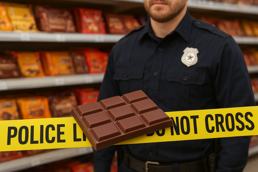 Полицаите в Боровец отново разкриха шоколадова кражба – този път извършителят е от село Мечка