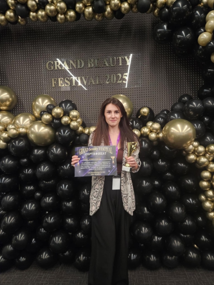 Сбъдната мечта! Галя Иванчева от Кюстендил спечели първо място на GRAND Beauty Festival