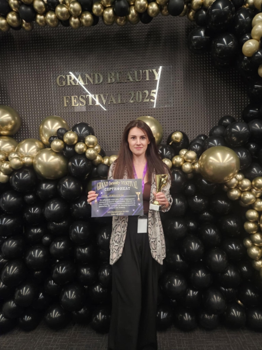 Сбъдната мечта! Галя Иванчева от Кюстендил спечели първо място на GRAND Beauty Festival