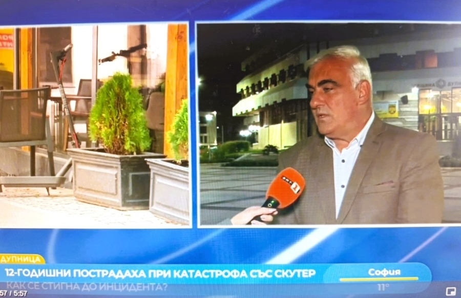 Глоба до 500 лв. за родителите на 12-годишните момичета от Дупница, забили се със скутер в товарен автомобил