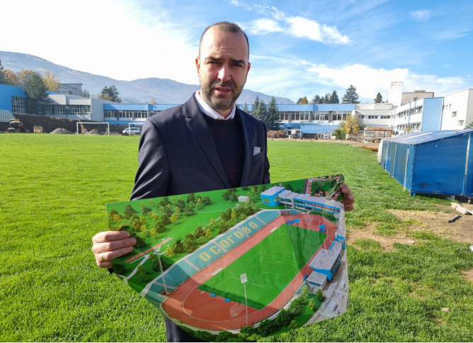 След 20 г. чакане! С 3 проекта за 10 млн. лв. обновяват стадион „Осогово” в Кюстендил