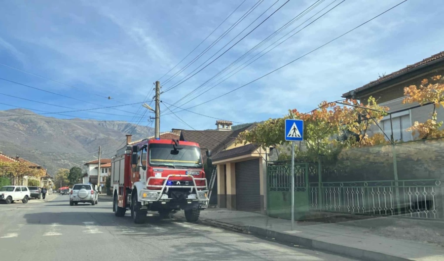 Късо съединение причини пожар в къща в град Рила