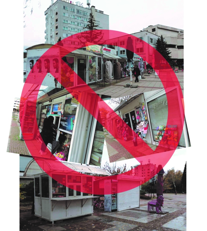 Гонят търговците от центъра на Дупница! Между ГУМ и Ятачката няма да има павилиони