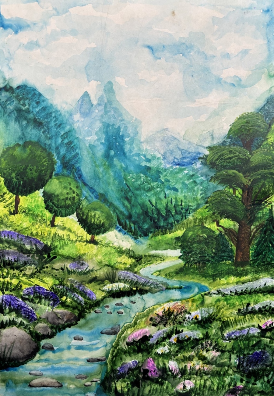 440 деца рисуваха „През девет планини в десета“, НП „Пирин” класира победителите