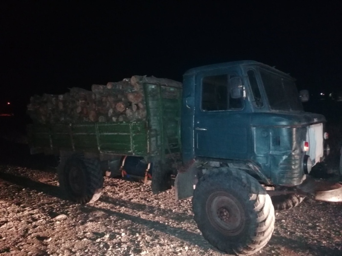 Спипаха бракониер без книжка в Самоков, конфискуваха му камиона и дървата