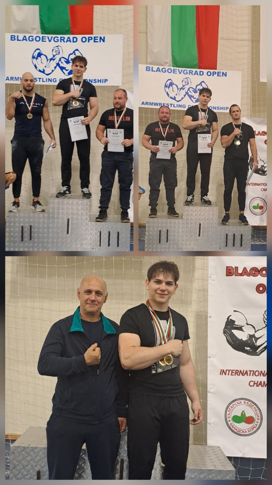 Шампионът по канадска борба Иво Рашев от Бачево завоюва два златни медала на Blagoevgrad open 2025