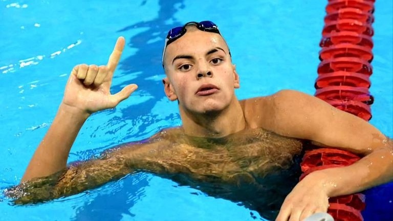 Гордостта на Сандански Петър Мицин най-добър на 1500 м от Държавното по плуване