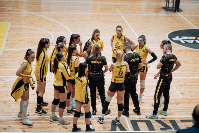 Славия надигра Миньор в петгеймов двубой  от волейболното първенство при дамите