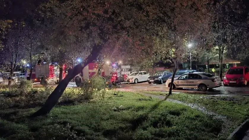 Мазнина от кухнята е подпалила заведение „Шери” в Благоевград