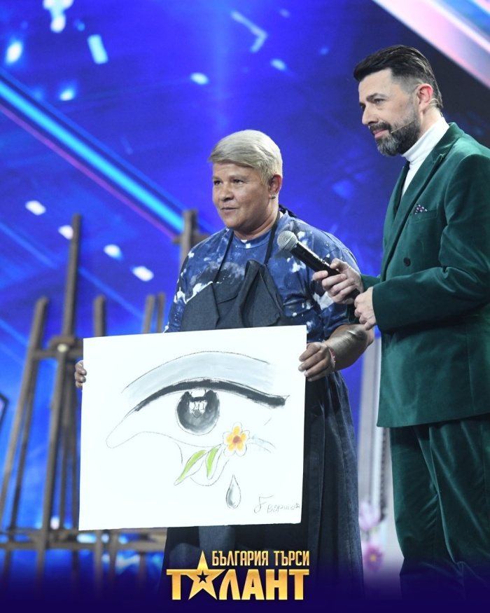 Перник във възторг! Самоуката художничка Фанка на финал в „България търси талант”