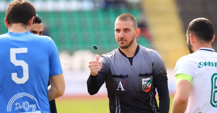 Христо Минчев ще свири Спортист - Марек, Кристина Георгиева – четвърти съдия