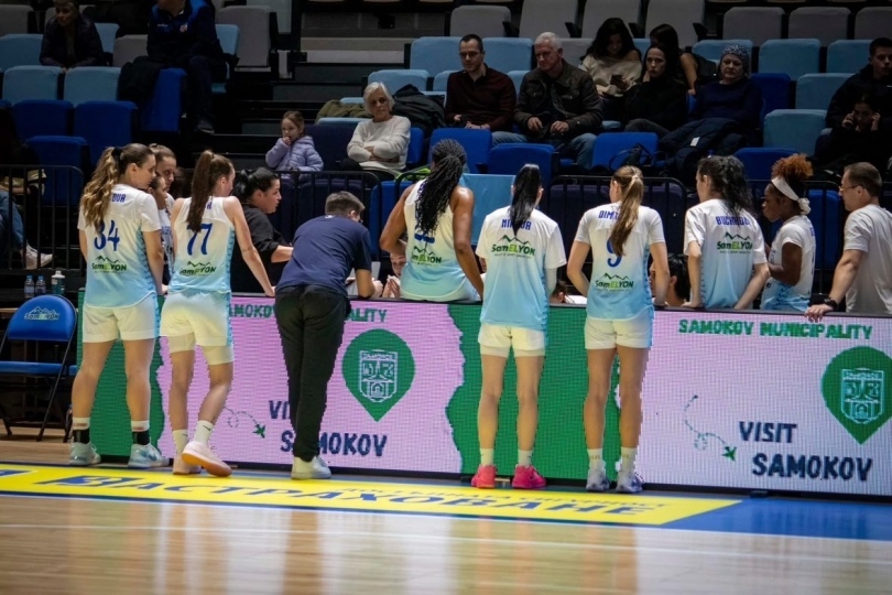Шампионките на Словения спряха баскетболистките на Рилски спортист