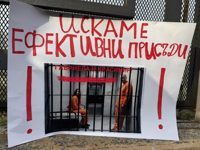 Протест за най-тежки присъди за мъчителите на животни от Перник