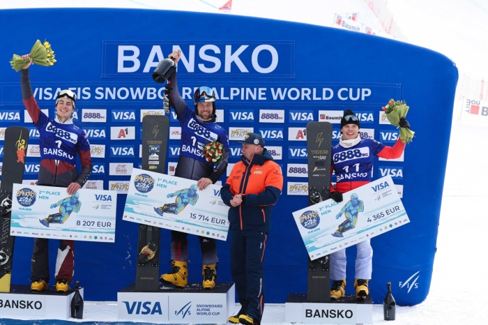 Австриецът Бенямин Карл спечели първия паралелен гигантски слалом от VISA FIS Snowboard alpine world cup в Банско