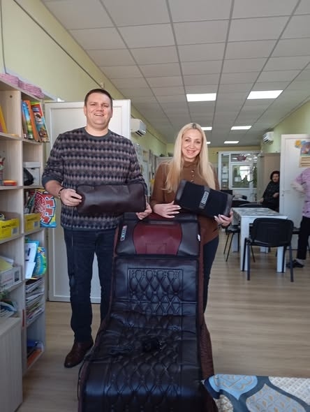 Актрисата Виктория Янева зарадва с дарение ДЦПЛУ в Дупница