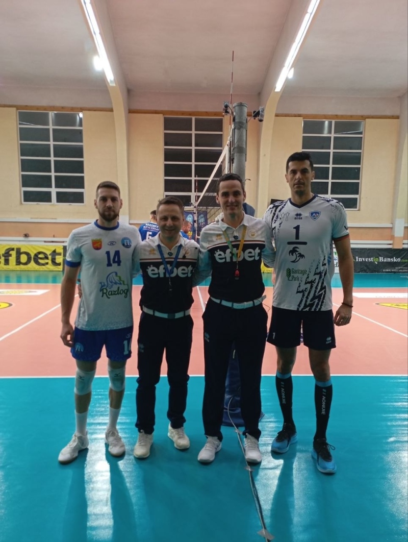 В 5-геймова волейболна битка: Левски обърна Пирин и си тръгна с победа от Разлог