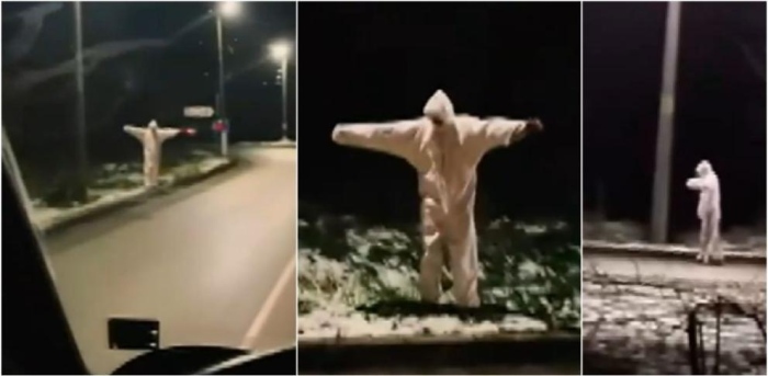 Филм на ужасите оживя в дивия Северозапад – вижте кадри от страшните сцени с „призрака“