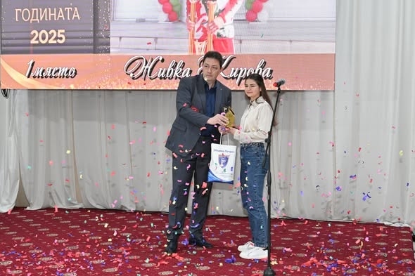 Петрич отличи най-добрите спортисти, отбори и треньори за 2025 година