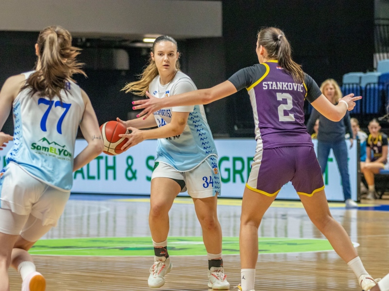 Загуба в Адриатическата лига! Баскетболистките  на Рилски спортист отстъпиха на Студио Загреб