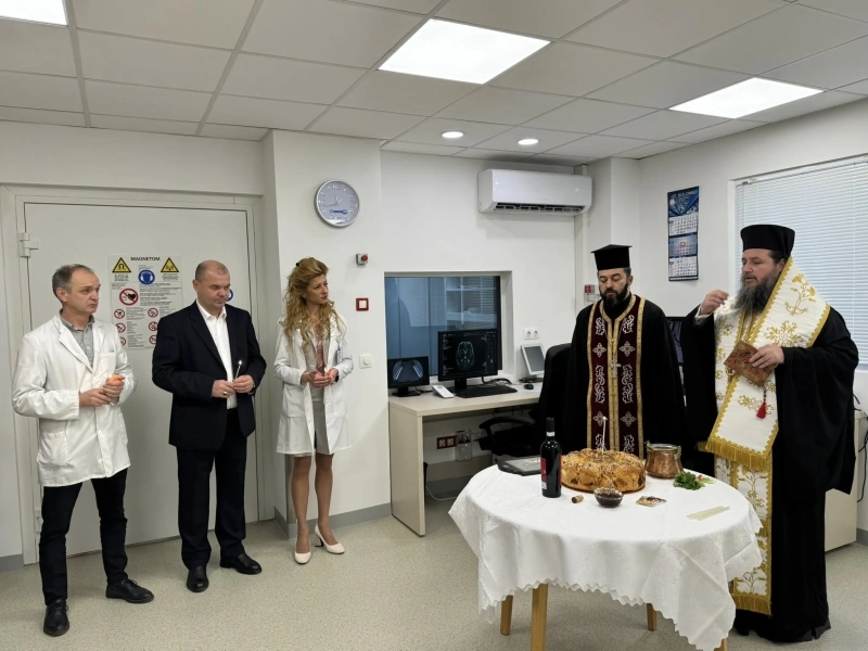 Болницата в Кюстендил вече разполага с модерен ядрено-магнитен резонанс и скенер
