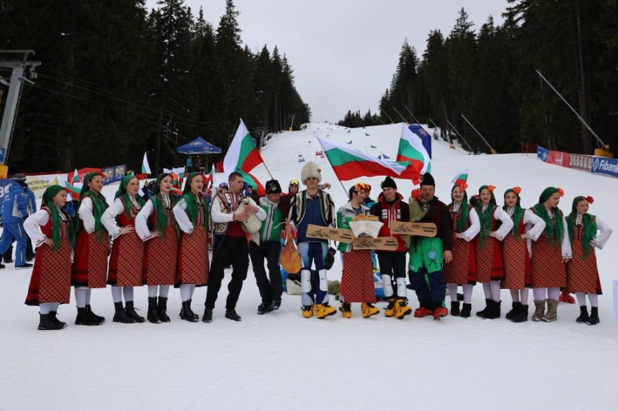 Специална церемония в Банско: Посрещнаха олимпийците Тервел и Малена Замфирови и Александър Кръшняк