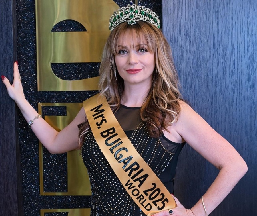 Перничанката Ева Марчева е новата „Мисис България Свят 2025“