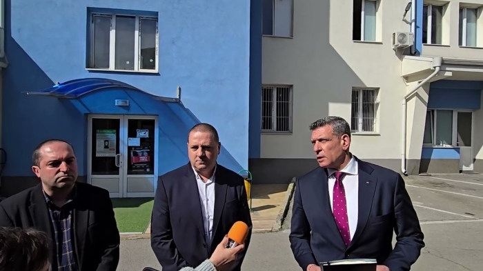 Гл. комисар Георги Кандев представи Илия Тупаров като нов шеф на полицията в Благоевград