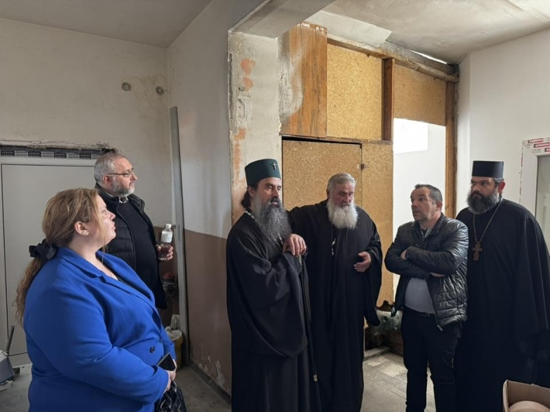 Показаха бъдещ училищен параклис на патрирах Даниил в Момин проход