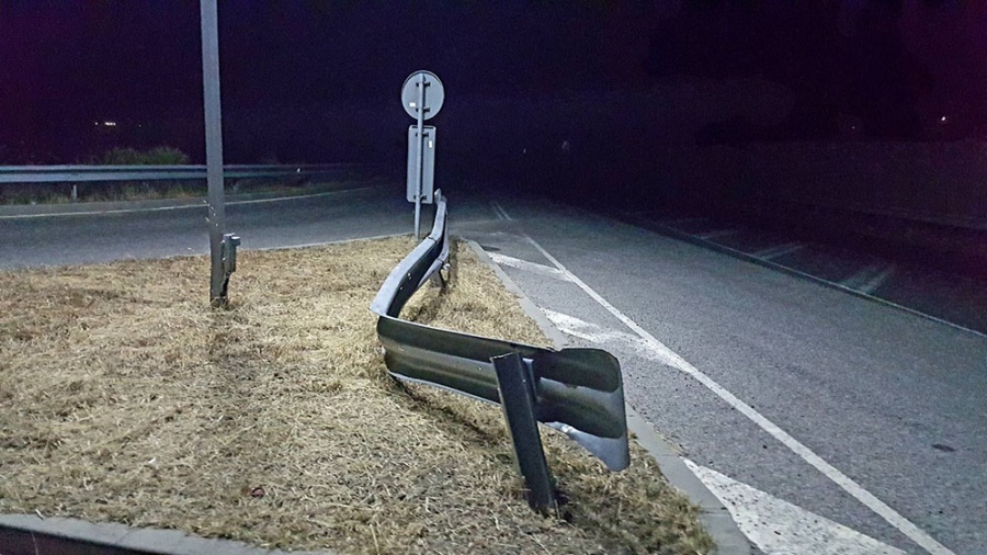 Дрогиран водач се блъсна в мантинела на АМ „Струма“  край Дупница