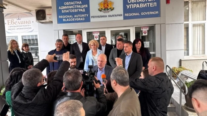 ГЕРБ-СДС регистрира листата си в  Благоевград, водач е Росен Желязков