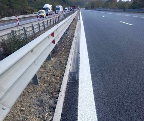 Движението в района на  Крупник ще е в една лента на 6 април за ремонт на асфалтовата настилка