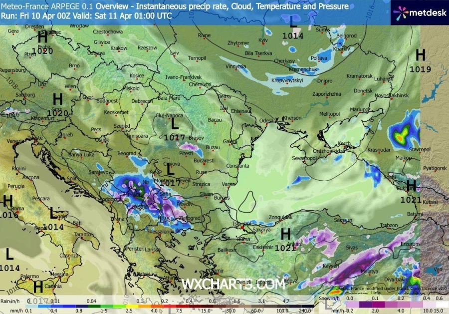 Обрат във времето: Сняг се задава в Югозападна България още тази вечер