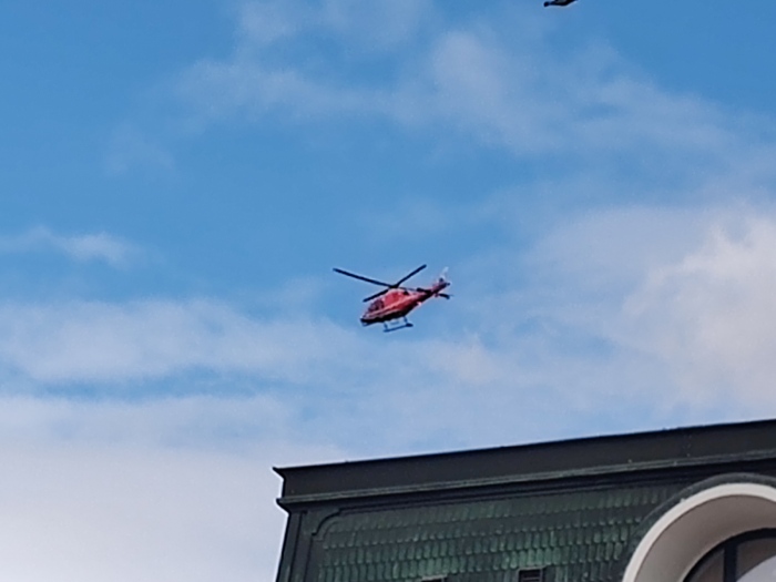 Медицински хеликоптер транспортира пациент в критично състояние от Благоевград до София