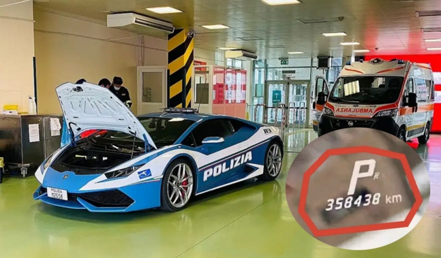 Полицейски Huracan е изминал над 350 хиляди километра и продължава службата си