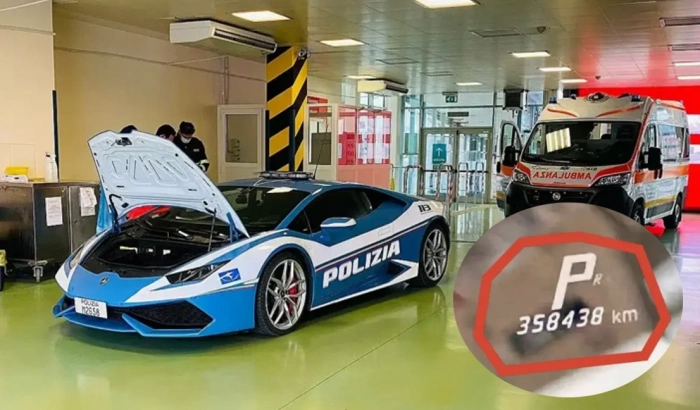 Полицейски Huracan е изминал над 350 хиляди километра и продължава службата си