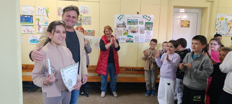 Община Бобошево отличи Лилия Плачийска в конкурс за бъдещето на планетата