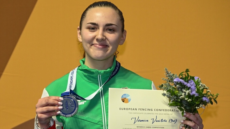 Вероника Василева стана европейска шампионка по фехтовка