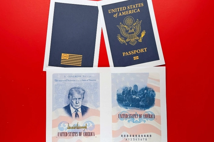 САЩ ще издадат юбилейни паспорти с лика на Тръмп