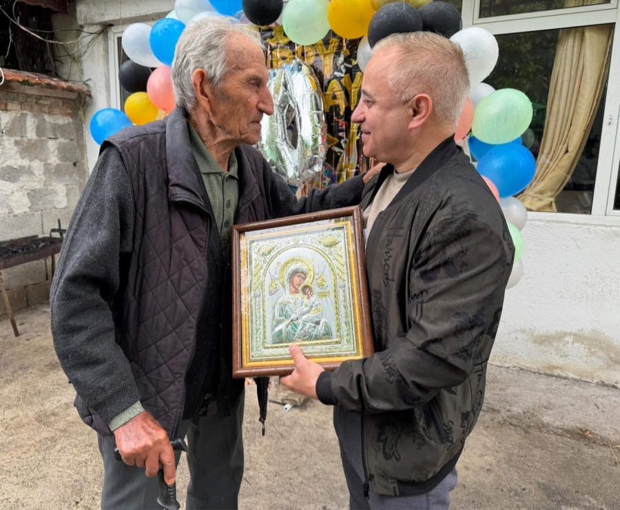 Век живот! Столетник от Дамяница отпразнува 100-ия си рожден ден