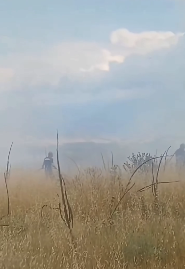 Локализираха пожар край ромската махала в Петрич, огнеборци дежурят на място