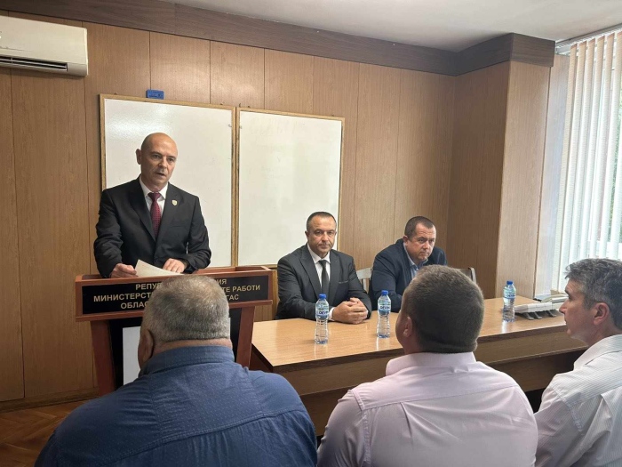 Нова рокада в МВР: Христо Ичев е новият директор на полицията в Бургас