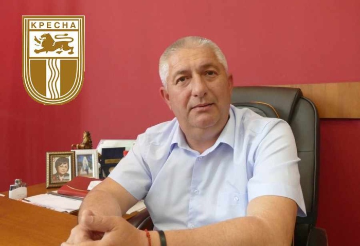 Поздравителен адрес от Николай Георгиев. кмет на община Кресна  по случай 6 септември – Деня на Съединението
