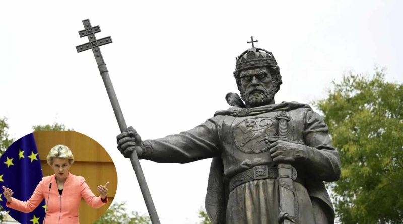 На крачка от Югозапада избухна нов балкански скандал! Урсула в Скопие, Самуил поема към България