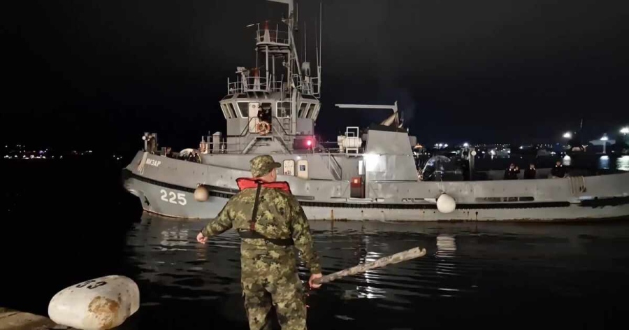 Преустановиха издирването на моряците от потъналия край Крапец кораб „Ейч Ес Дигнити“ заради лошо време